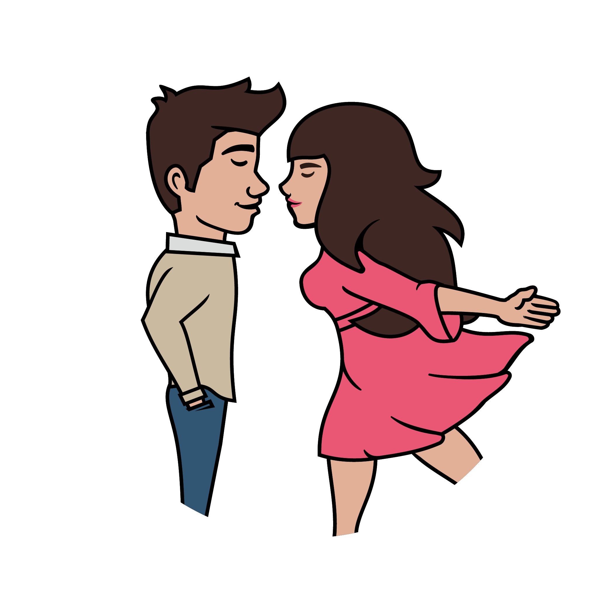 Cartoon Couple